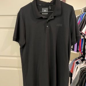 BMW Black M Polo size large WORN ONCE.